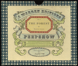 Slipcase from 'The Forest Peep Show' by Harold Jones
